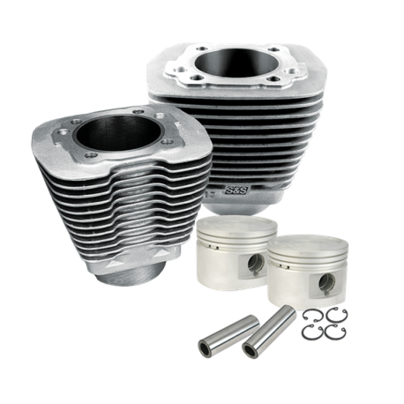S&S 910-0179 Cycle 84-99 BT w/ Stock Heads 3-1/2in Bore Cylinder & Piston Kit -