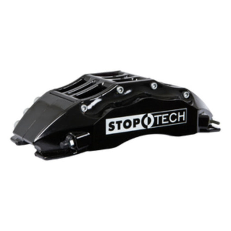 StopTech 83.114.6800.51 fits Audi 08-10 S5 Front BBK w/ Black ST-60 Calipers Slotted 380x32mm Rotors Pads Lines