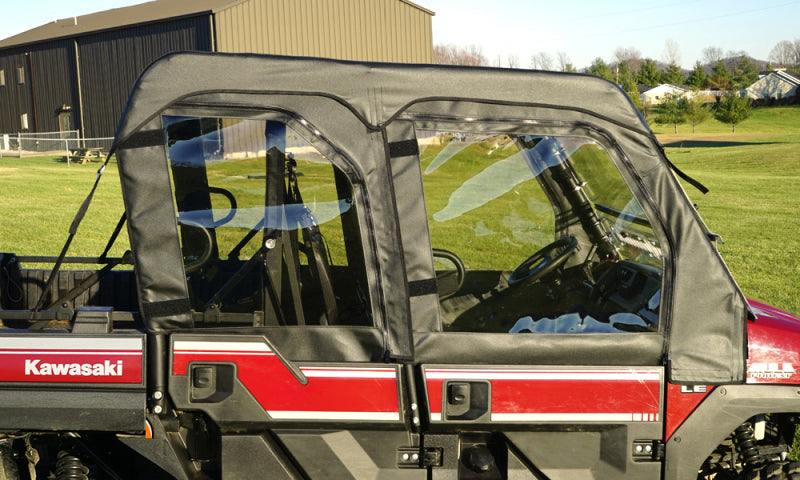 Seizmik 51-20989 15+ fits Kawasaki Mule PRO-DXT/FXT Soft Upper Door Kit