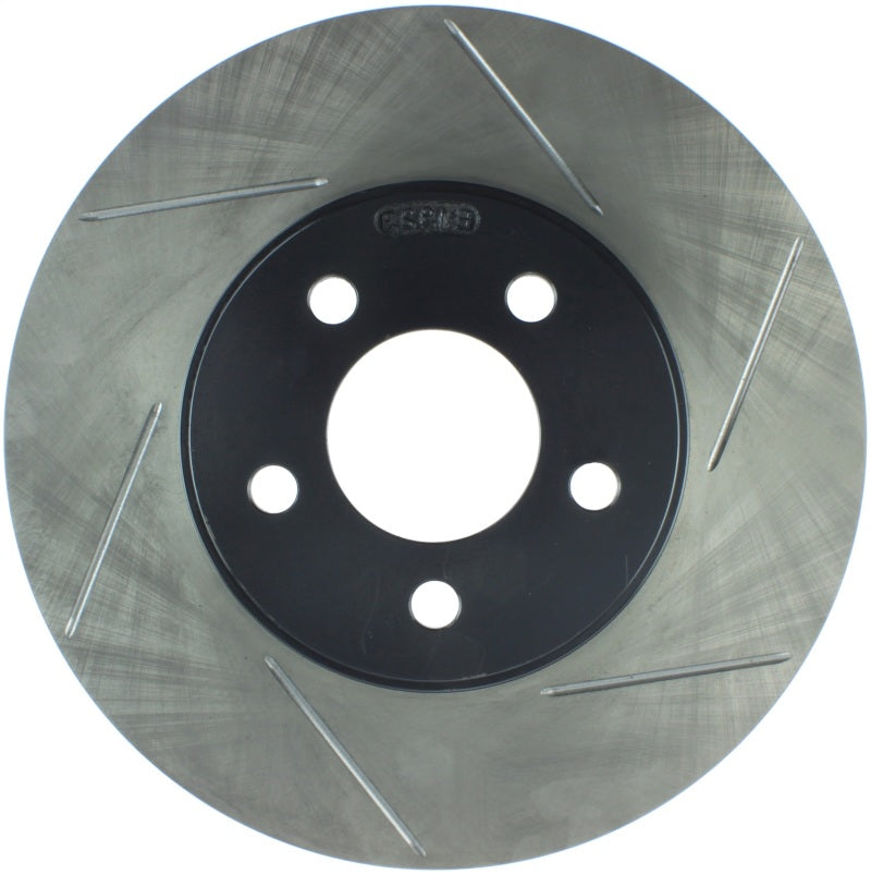 Stoptech 126.61072SL Power Slot 03-08 Crown Victoria/fits Grand Marquis/Lincoln Town Car Front Left Slotted Rotor