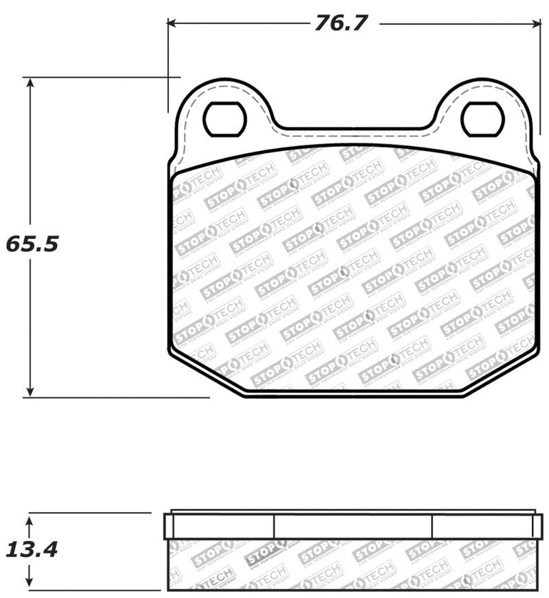 Stoptech 309.0109 Performance 05-06 Lotus Exige Front Brake Pads