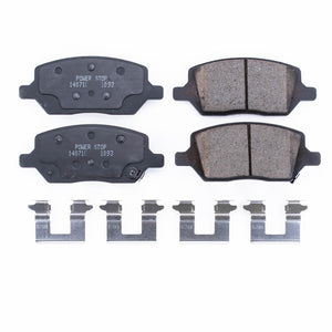 PowerStop 17 fits Buick Terraza Rear Z17 Evolution Ceramic Brake Pads w/Hardware