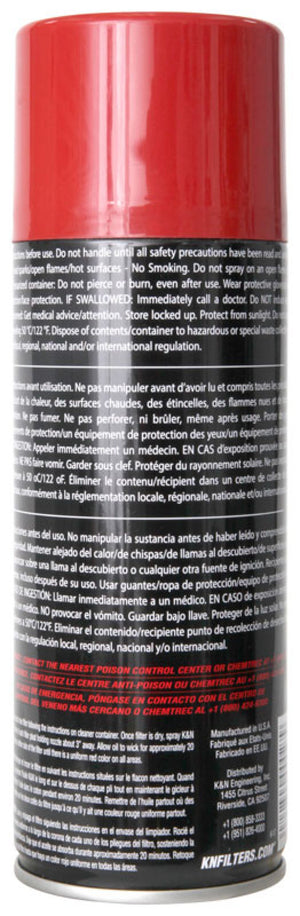 K&N Engineering 99-0516 K&N 12.25 oz. Aerosol Air Filter Oil