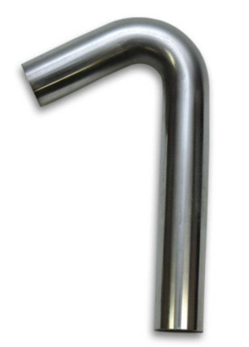 Vibrant 13014 OD x 3in CLR 304 Stainless Steel Tubing 120 Degree Mandrel Bend