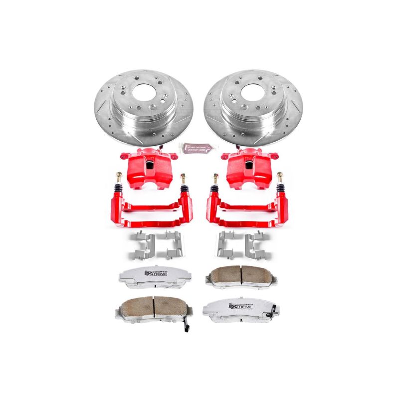 PowerStop KC2292 26 fits Acura CL Front Z26 Street Warrior Brake Kit w/Calipers