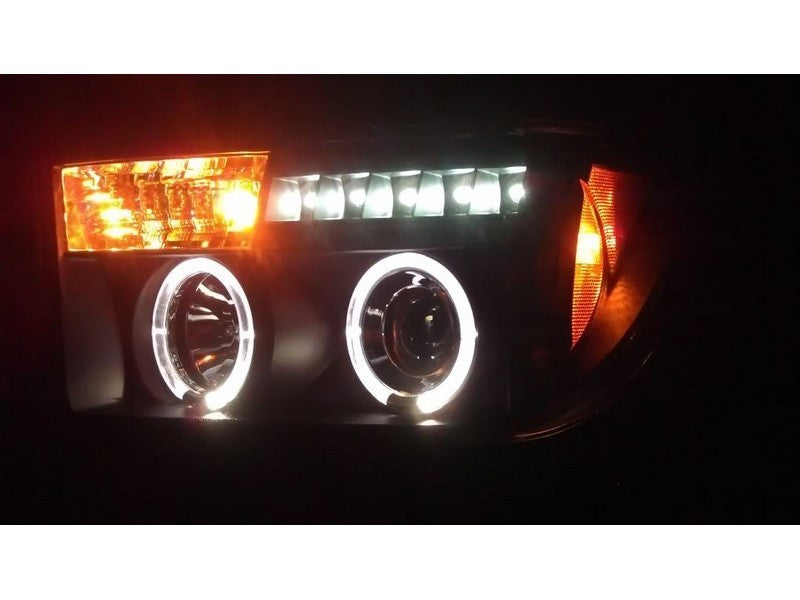 Spyder 5012029 fits Toyota 07-13 Tundra 3 Projector Headlights LED Halo LED Blk