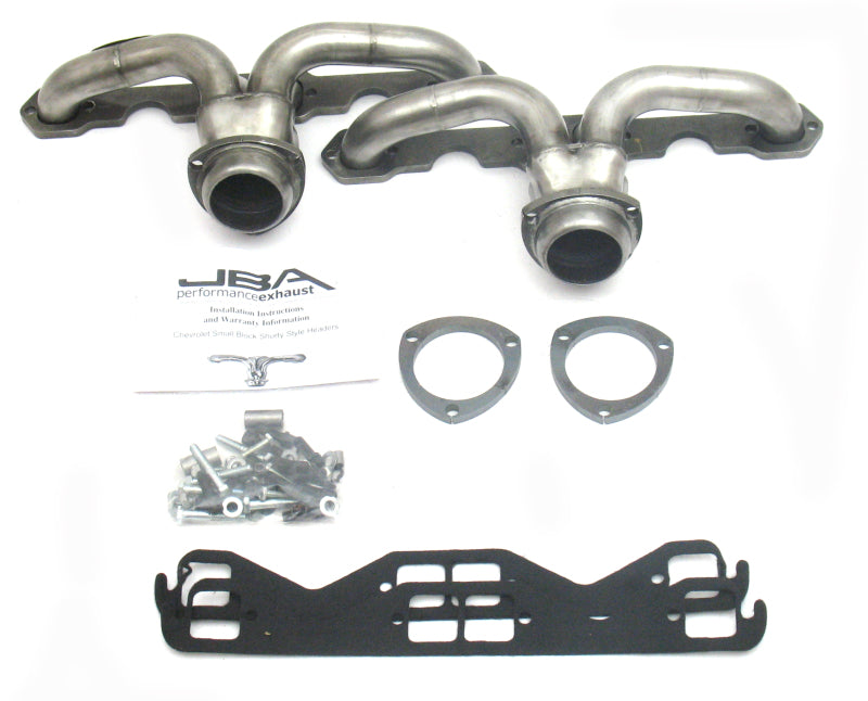 JBA 1815S-1 fits Chevrolet 57-74 Corvette 265-400 SBC 1-5/8in Primary Raw 409 Tight Tuck Header