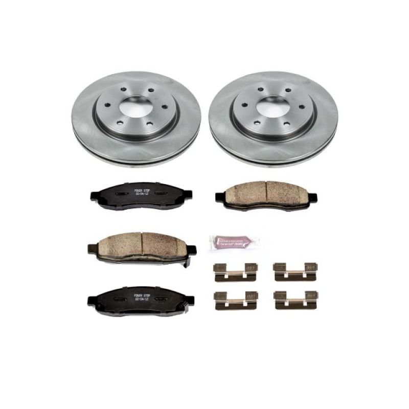 PowerStop KOE211 fits Infiniti 05-07 QX56 Front Autospecialty Brake Kit