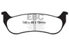 EBC DP21668 fits Chrysler 05-07 Pacifica 3.5 Greenstuff Rear Brake Pads