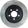 Stoptech 127.63061L 05-09 Chrysler 300 (5.7L V8 exc SRT-8) Front Left Slotted & Drilled Rotor