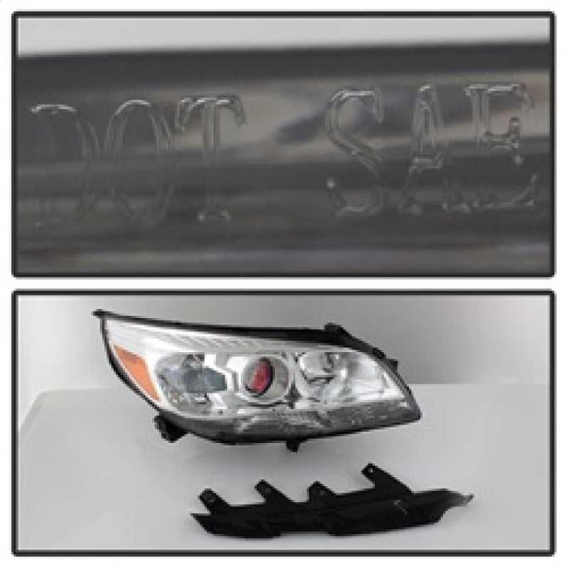 xTune 9937057 13-15 fits Chevy Malibu OEM Style Halogen Proj Headlights -OEM Ri