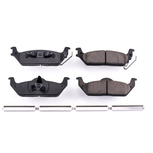 PowerStop 17 fits Ford F-150 Rear Z17 Evolution Ceramic Brake Pads w/Hardware