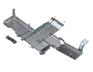 Artec Industries JL4166 2018-2020 fits Jeep Wrangler JL Sahara Jl Full Bellypan w/ Oil Door - 2 Door 3.6L Alum
