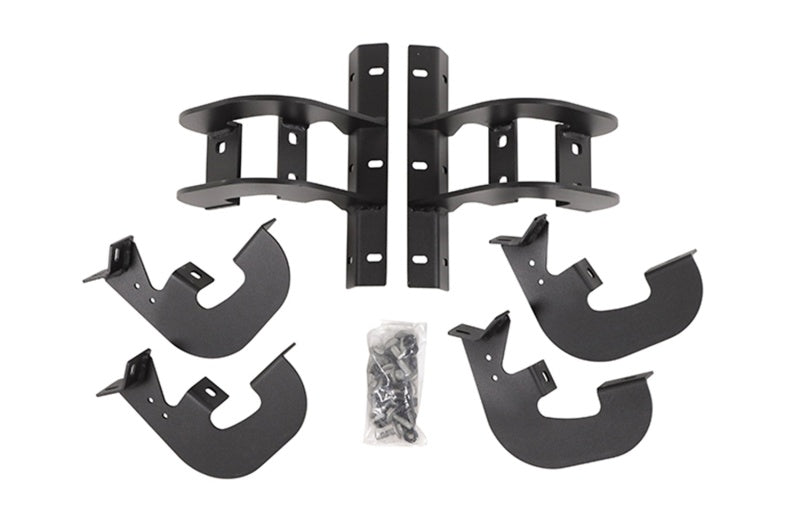 Dee DZ 66340W Zee 19-23 fits Chevrolet Silverado Running Board Hex Bed Access Bracket Kit