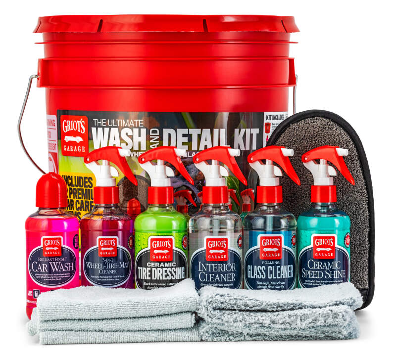 Griots Garage 58582 Ultimate Wash & Detail Sampler Kit