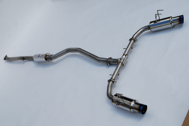 Invidia HS22HS4GD1STL 2022+ fits Honda Civic Si (1.5T) 70mm N1 Cat Back Exhaust - Burnt TI Tips