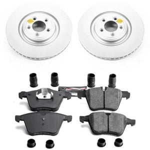 PowerStop fits Jaguar 07-08 S-Type Front Z23 Evolution Sport Coated Brake Kit