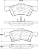 Stoptech 305.0857 Street Select Brake Pads