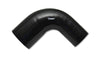 Vibrant 2785 Reinforced Silicone 90 degree Transition Elbow - 3in I.D. x 4in I.