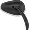 Bikers Choice 488746 65-Up Black Tapered Mirrors Universal Custom Pair
