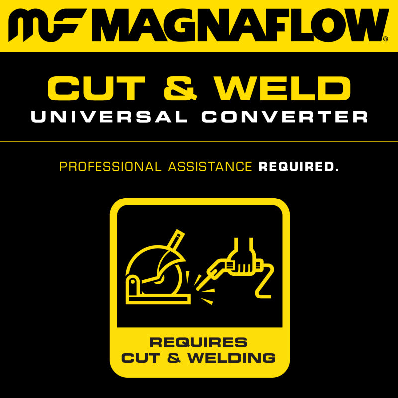 MagnaFlow 99034HM Conv Univ 2.00inch w/ single O2