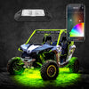 XK XK-ROCK-ADV Glow Rock Light w/ XKchrome App Controlled Bluetooth Advanced Kit 8pc RGB 6W