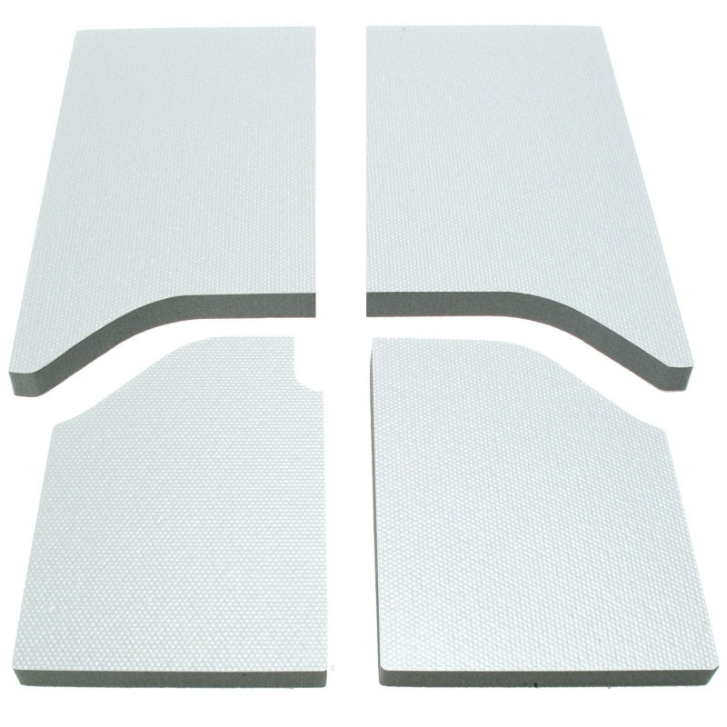 DEI  50142 fits Jeep 11-18 Wrangler JK 2-Door Boom Mat Headliner - 4 Piece - Whi