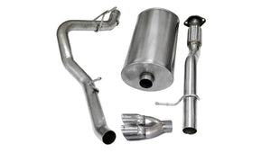 CORSA Performance 14246 Corsa 2007-2008 fits Chevrolet Suburban 1500 5.3L V8 Polished Sport Cat-Back Exhaust