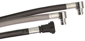 Goodridge HDFL-001EFI/BK 02-06 Harley-Davidson FL Baggers EFI Fuel Line Kit