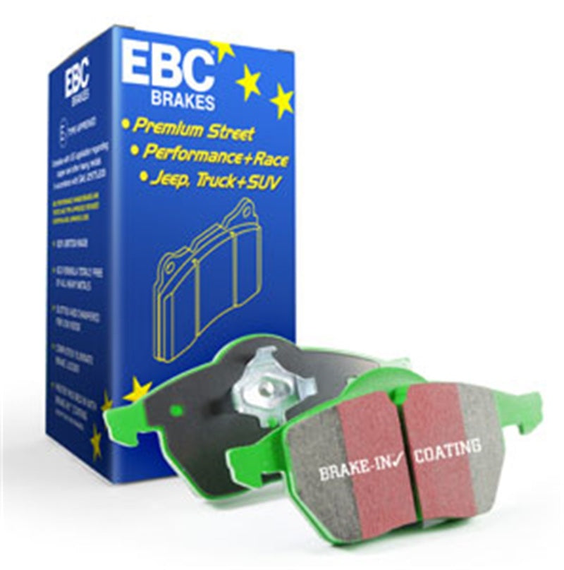 EBC DP21043 fits Volvo 91-93 740 2.3 (ABS) (Girling) Greenstuff Rear Brake Pads