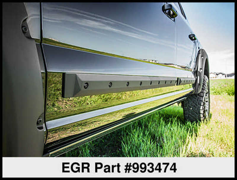 EGR 993474 Crew Cab Front 45in Rear 34.5in Bolt-On Look Body Side Moldings (993474)