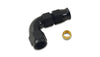Vibrant 16566 Tube to -6AN Female 90 Degree Union Adapter Fitting w/ Olive Inse