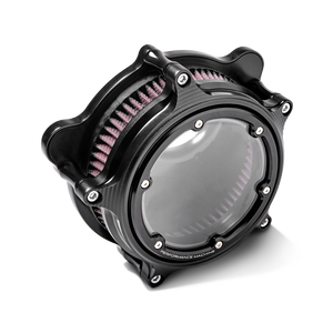 Performance Machine 0206-2158-SMB Vision Air Cleaner (W/ Bezel) - Black Ops