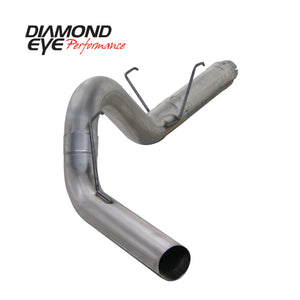 Diamond Eye Performance K5252S Diamond Eye KIT 5in DPF (DPF) Single SS 07.5-11 CUMMINS 6 7L PCKGD BX46X14X14OD EL-PL 44inX13 5inX13