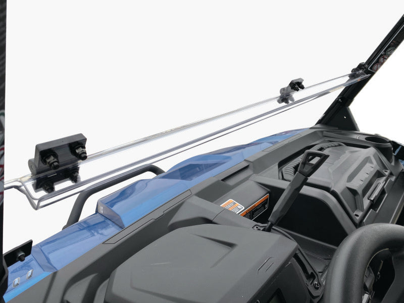 QuadBoss 375784 16-22 Can-Am Defender HD10 Windbreak Folding Windshield
