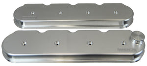 Moroso 68374 fits Chevrolet Small Block Valve Cover - 1 Cover w/2 Breathers - No
