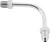 Twin Power 35967 fits  Chrome Brake Fitting Male 3/8-24 Inverted Flare to AN-3 M