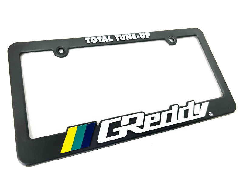 GReddy 21112000 Total Tune Up License Plate Frame - 3 Color