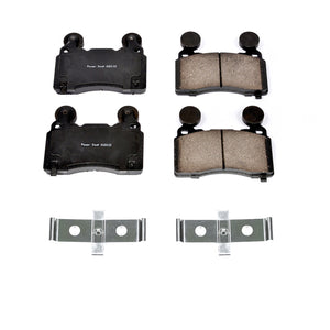 PowerStop 17 fits Cadillac CT6 Front Z17 Evolution Ceramic Brake Pads w/Hardware