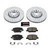 PowerStop K7299 fits Fiat 16-18 500X Front Z23 Evolution Sport Brake Kit