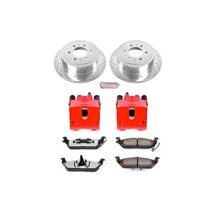 PowerStop KC1950 36 04 fits Ford F-150 Rear Z36 Truck & Tow Brake Kit w/Calipers