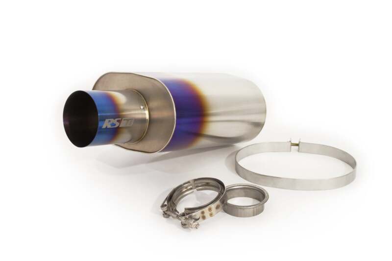 GReddy 11003530 Universal 3.0in RS-Ti Oval Titanium Muffler