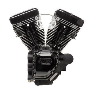 S&S Cycle 310-0835A 07-16 Touring Models T124 Black Edition Longblock Engine - 640 GE Cams