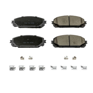 PowerStop fits Jeep Cherokee Front Z17 Evolution Ceramic Brake Pads w/Hardware