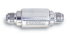 Russell 650110 Performance Polished Aluminum (3-1/4in Length 1-1/4in dia. -8 male inlet/outlet)