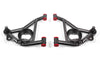 BMR AA008H fits Chevy 82-92 Camaro / 82-92 Firebird Non-Adj. Lower A-Arms (Polyurethane) - Black Hammertone