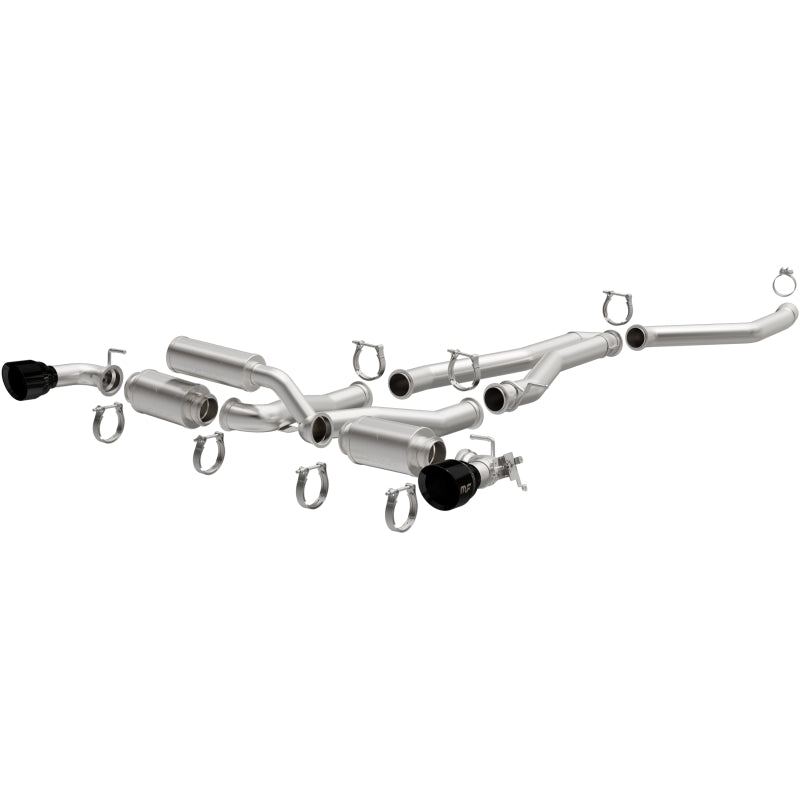 Magnaflow 19707 2020+ fits Toyota Supra SPEQ Series Cat-Back Performance Exhaust System w/ Black Chrome Tips