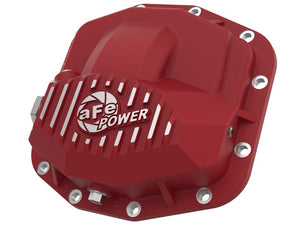 AFE 46-71030R Pro Series Front Differential Cover Red w/Machined Fins 18-19 fit