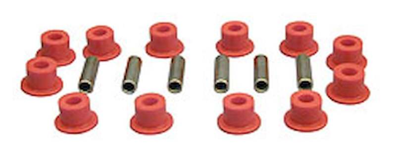 Prothane 9-1003 68-71 International Scout 800 Spring & Shackle Bushings - Red