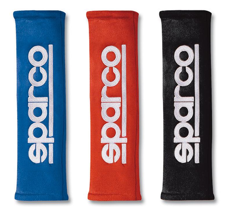 SPARCO 01090R3RS Sparco Belt Pad 2In Alcantara Red